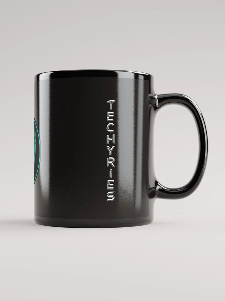 Techyries Logo Black Glossy Mug product image (2)