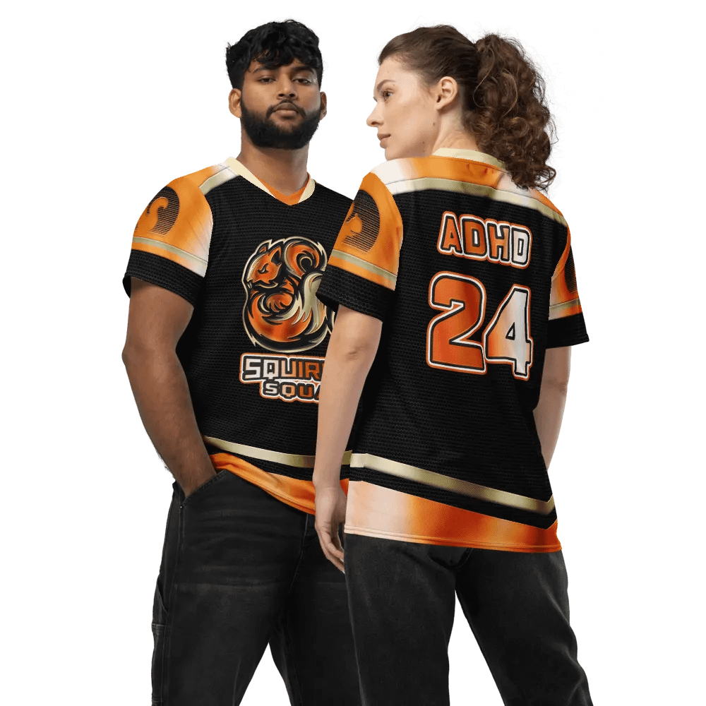 Squirrel Squad Official Sportsball Jersey (Carbon Fiber Edition) product image (4)