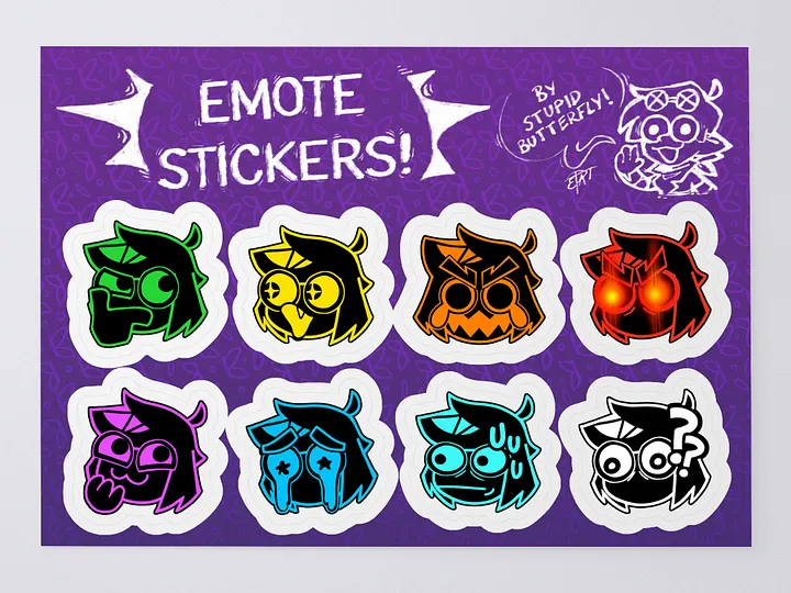 The Emote Sticker Pack Vol. 1 product image (2)