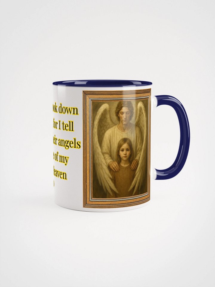 Angels Watch Over Them (Female) 2-Tone Ceramic Mug product image (1)