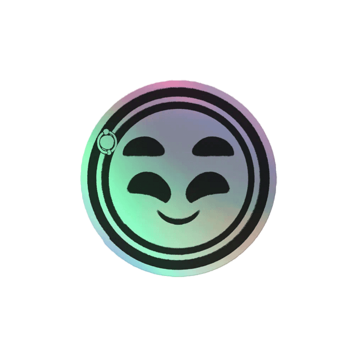 Holo Sunny Sticker product image (2)