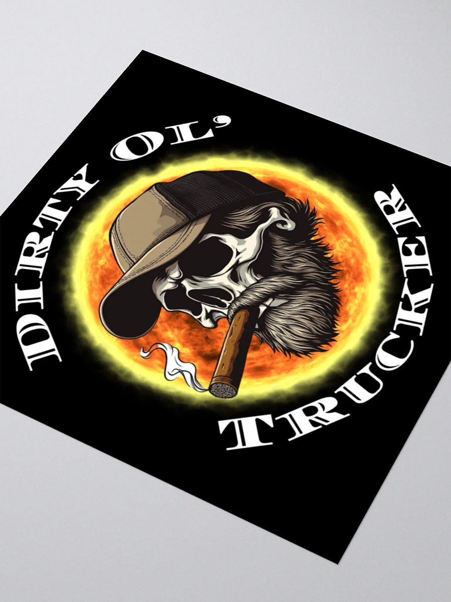 Dirty Ol' Trucker Stickers product image (6)