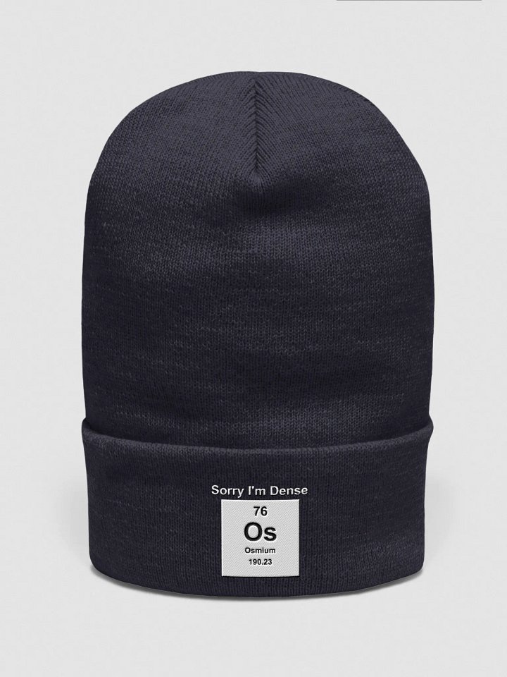 Sorry I'm Dense Beanie product image (1)