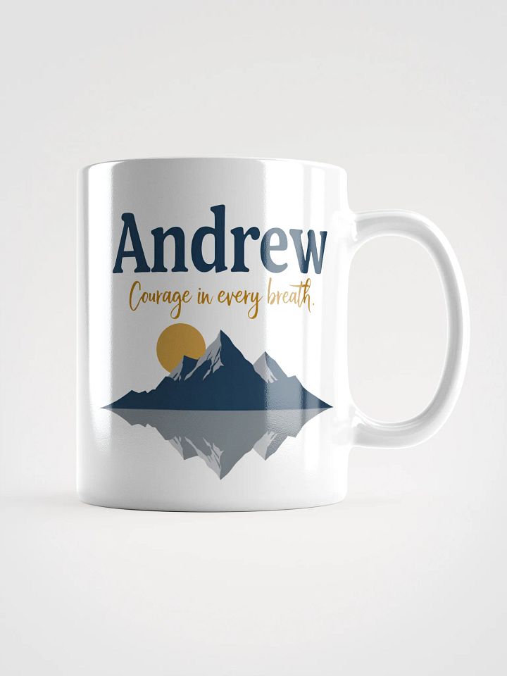 Andrew Mug – Courage in Every Breath | Personalized Inspirational Gift product image (1)