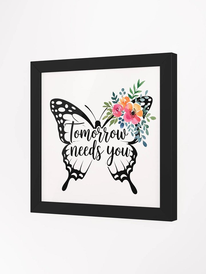 Butterfly Encouragement Framed Poster product image (11)