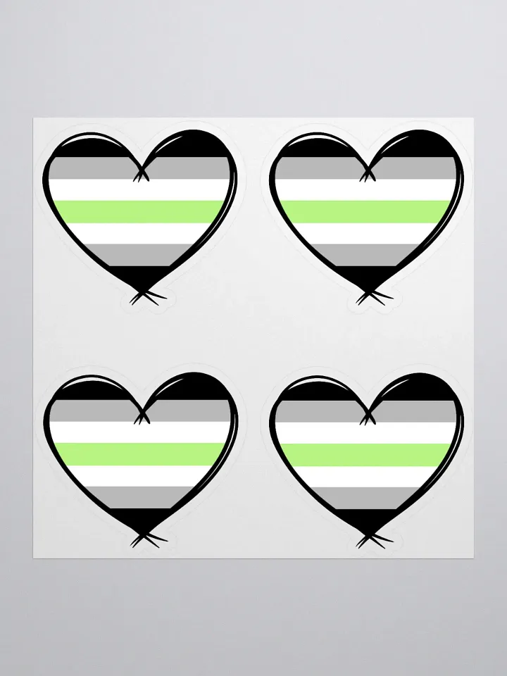 Agender Pride Stickers product image (1)