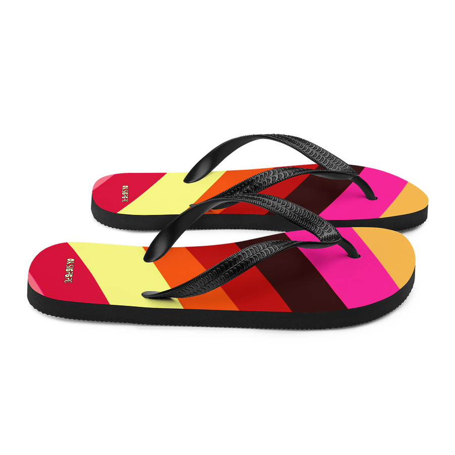 Sunburst Chevron Flip-Flops product image (6)