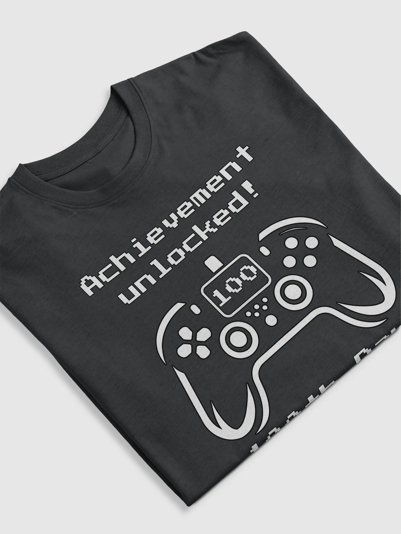 Achievement Unlocked 100th Day of School Funny T-shirt product image (5)