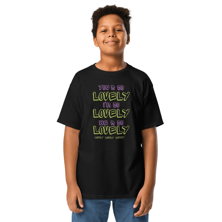 Lovely Lettering Youth Tee product image (1)