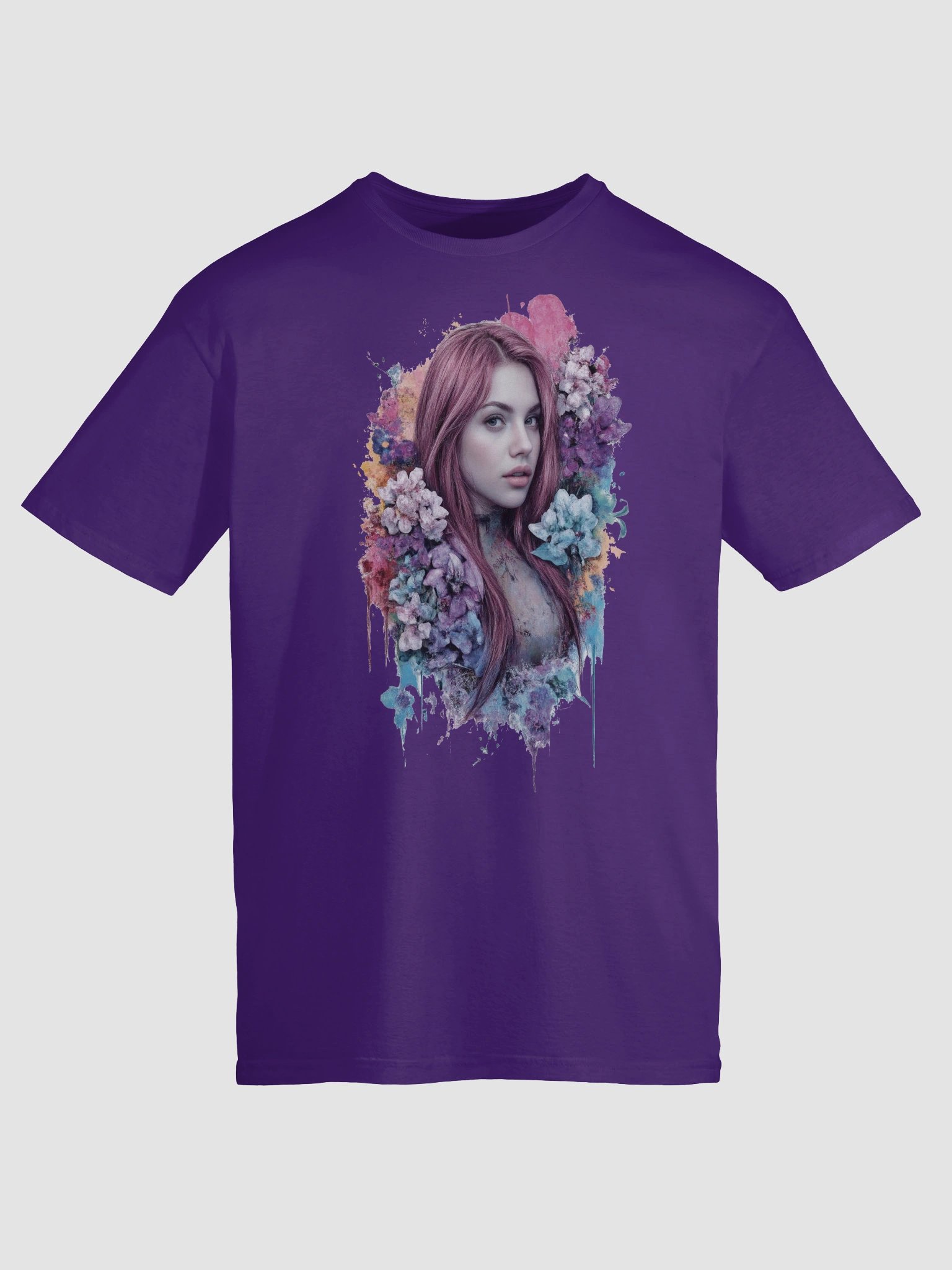 Dreamy Floral Fantasy T-Shirt product image (100)