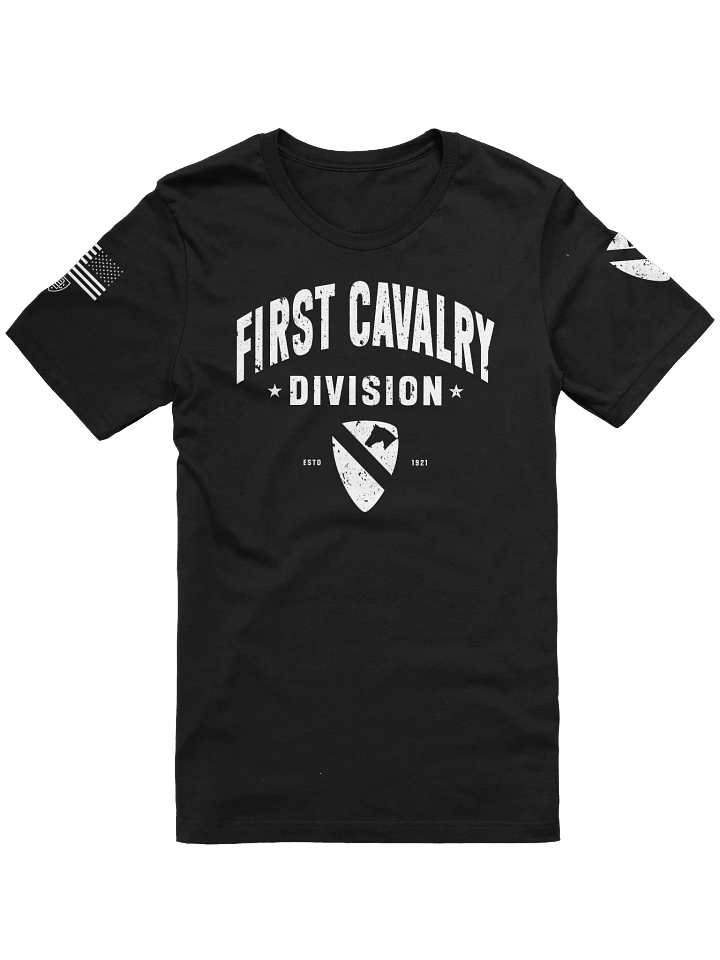 First Cavalry Division - First Team "Distressed" T-Shirt product image (5)