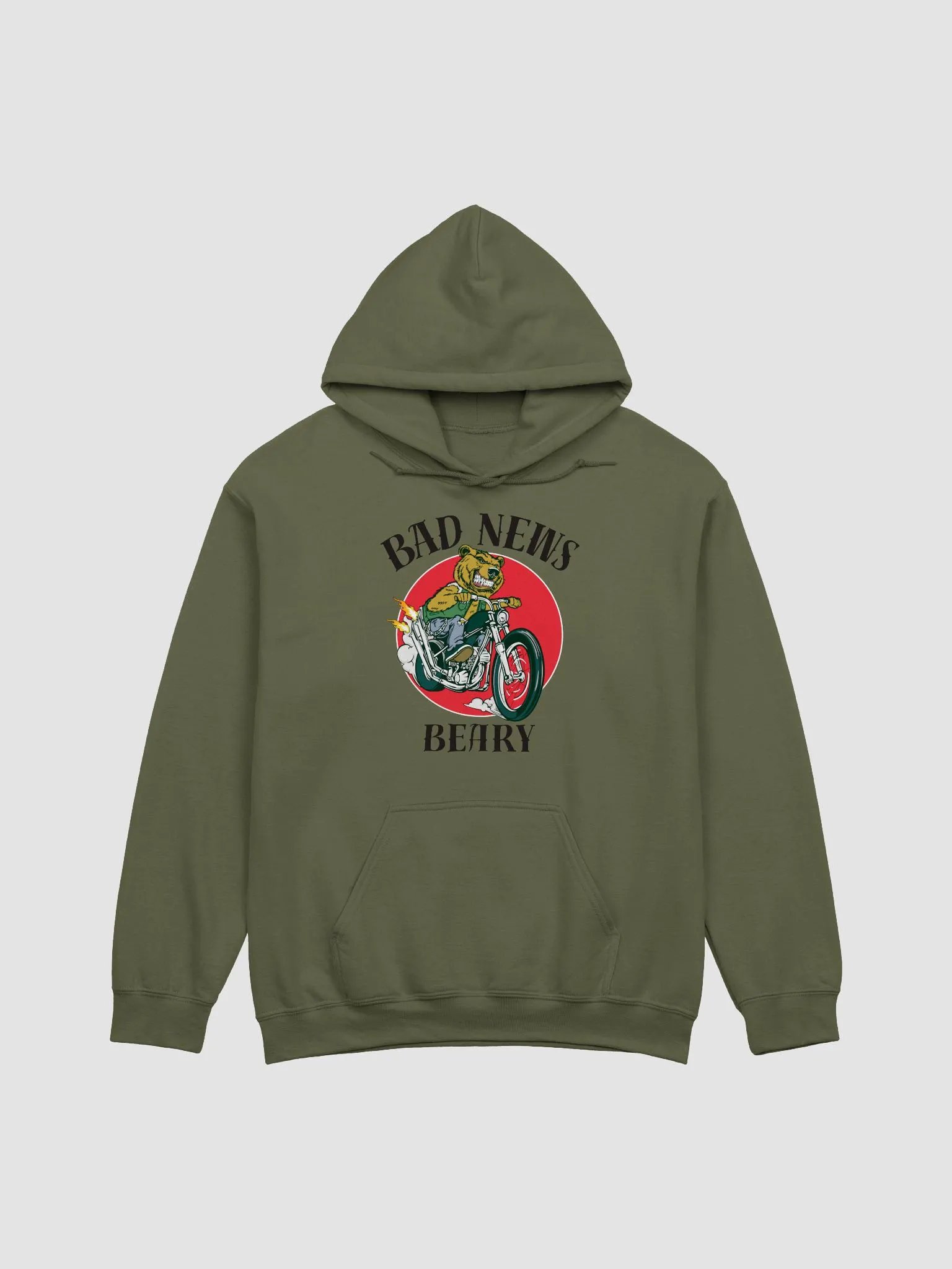 Bad News Beary Biker Hoodie product image (11)