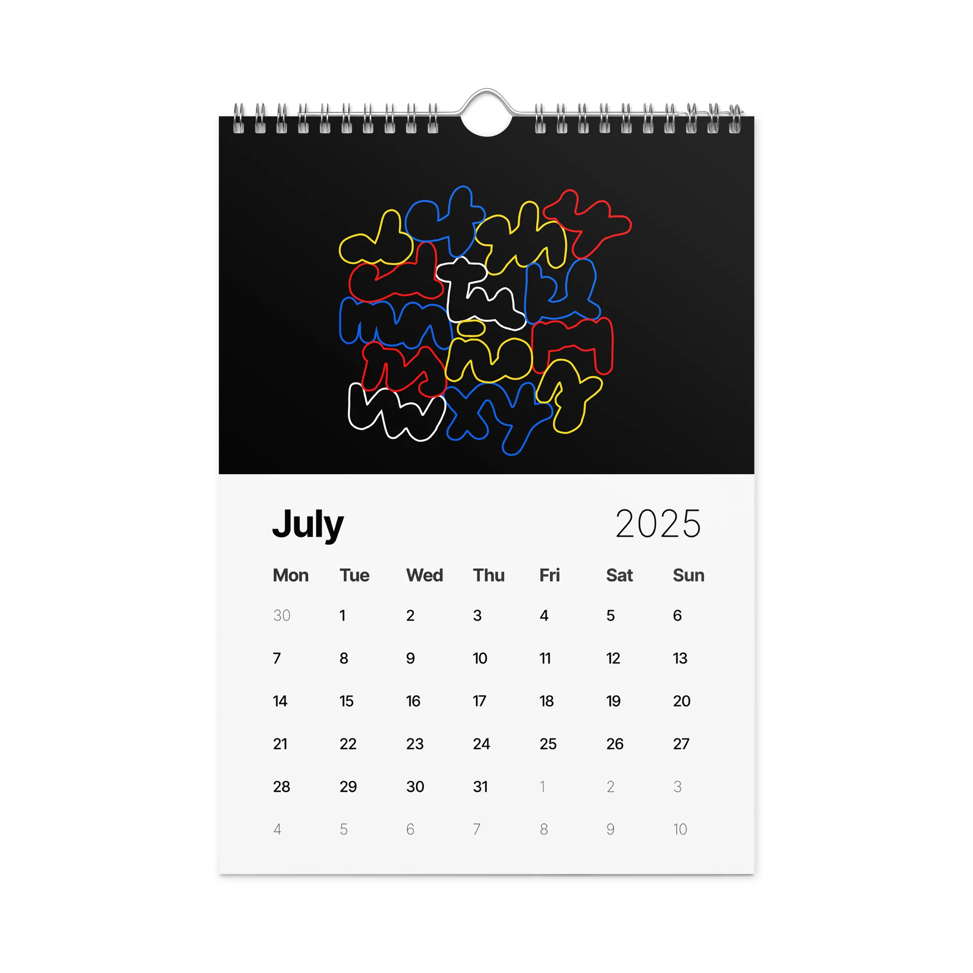 Abcdiarios calendar 2026 product image (8)