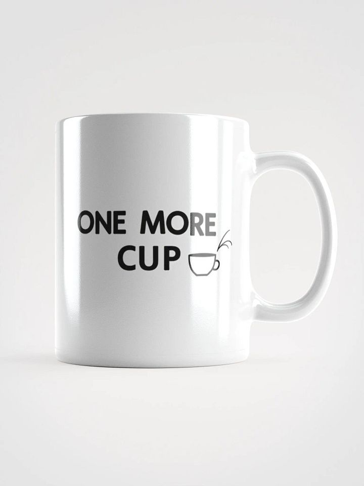 Steamy Sips White Glossy Mug product image (1)