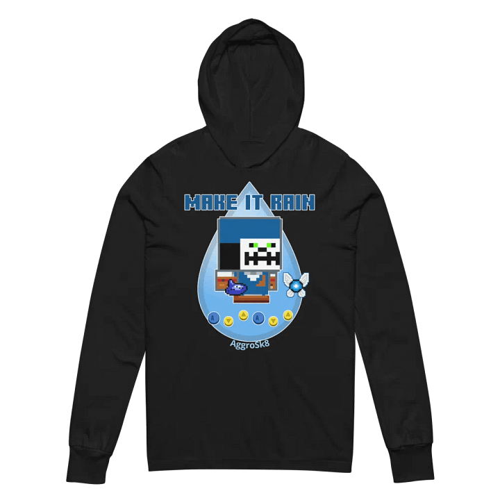 Aggro - Make It Rain - Long Sleeve Hooded Shirt product image (2)