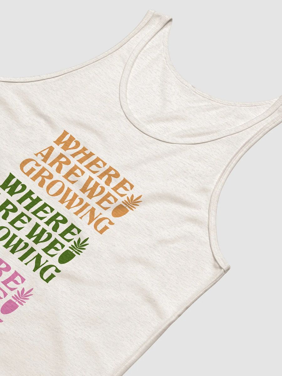 Where Are We Growing Repeating Pattern Tank product image (3)