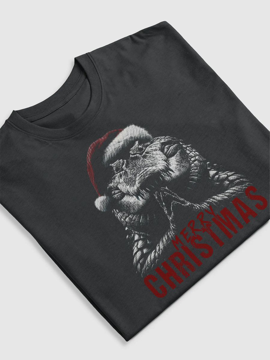Santa Crocodile Merry Christmas Tee product image (5)
