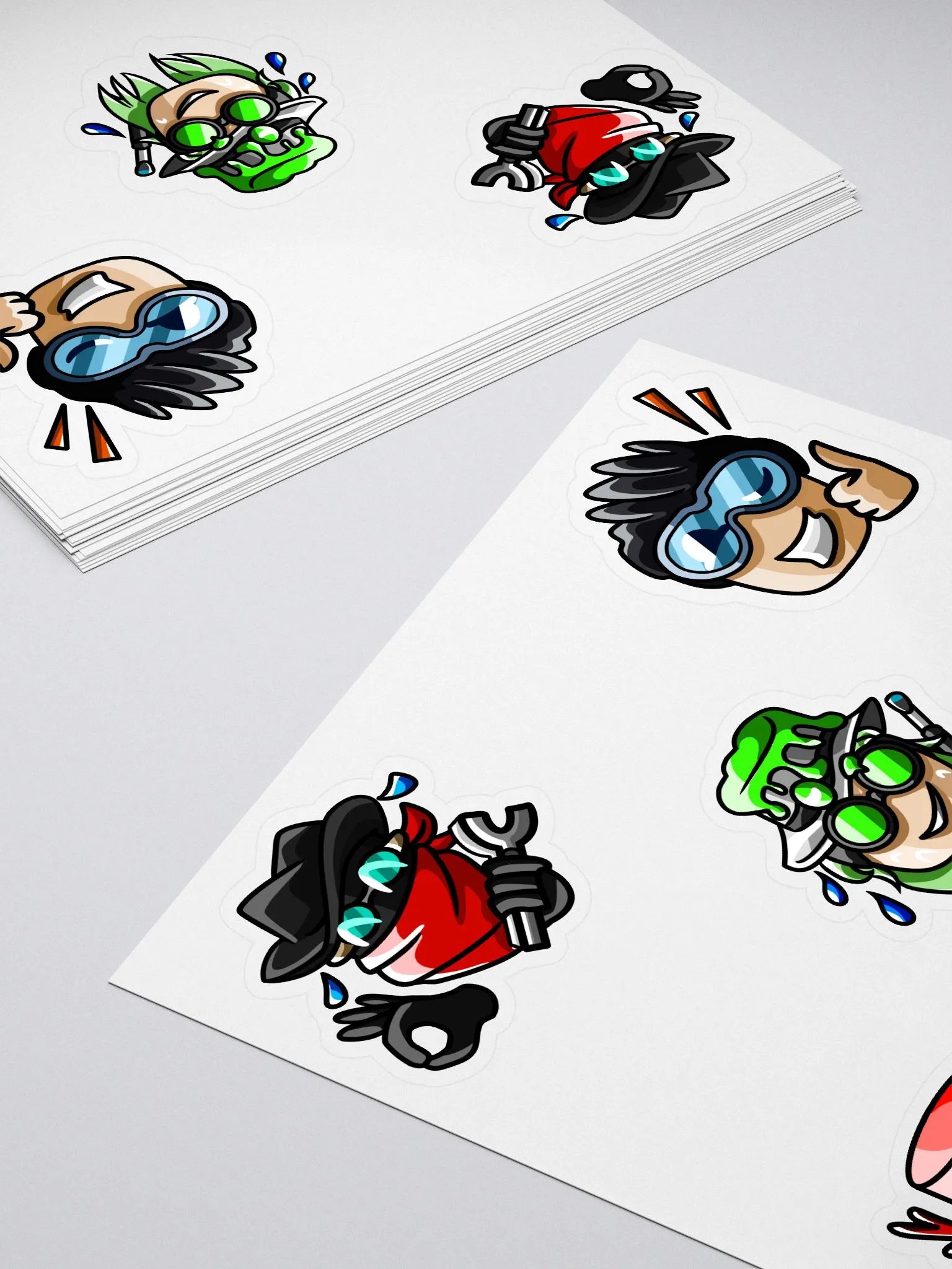 The Devs Sticker Sheet - Ghost Simulator product image (4)