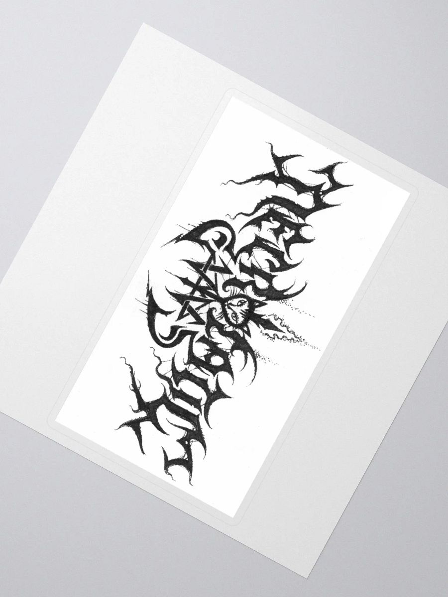 NecroCaticGames Logo Sticker product image (2)