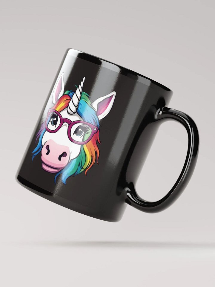 Unicorn Mug Black product image (4)