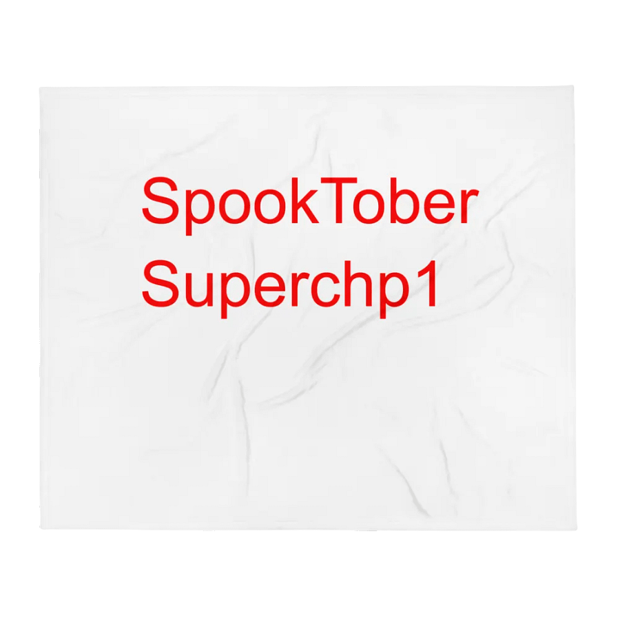 SpookTober throw blanket product image (1)
