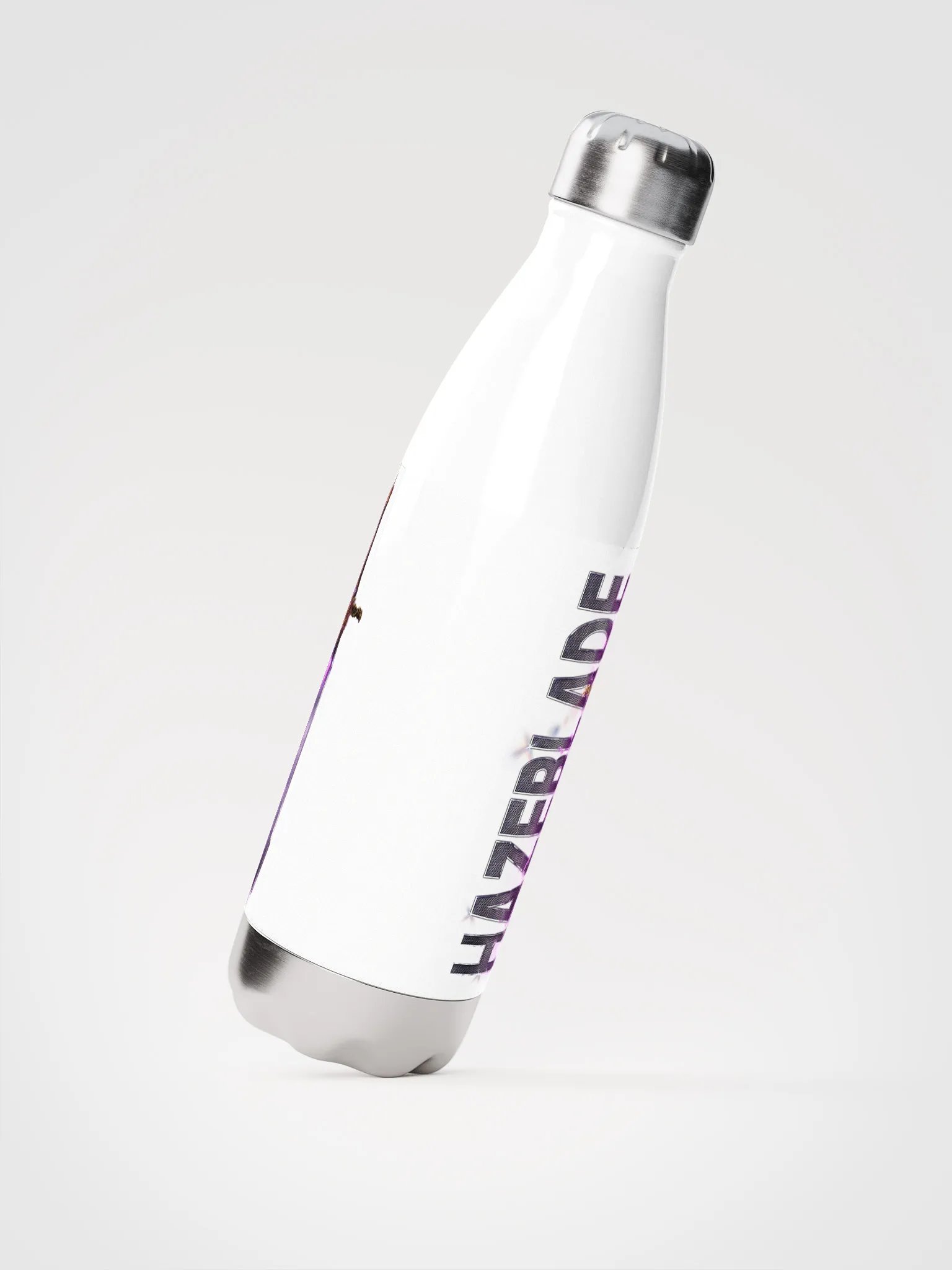 Hazeblade Lightning Sword Stainless Steel Water Bottle [White] product image (2)