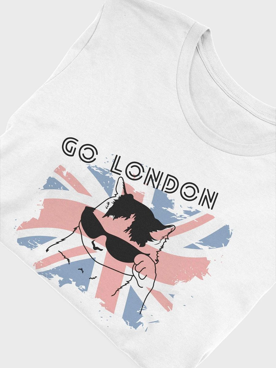 Go London Tee | Cool Cat in the UK T-Shirt product image (5)
