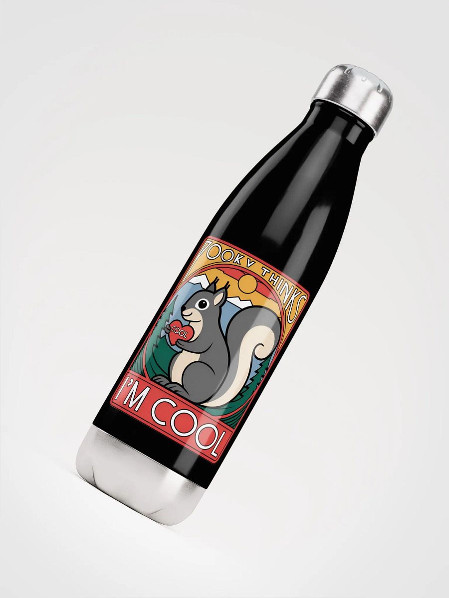 Pooky's thinks i'm cool Stainless Steel Water Bottle product image (4)