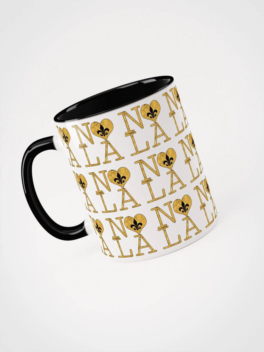 I LOVE NOLA **LEGACY COLOR MUG** (GOLD WRAP FULL OUTLINE + FULL INFINITY) product image (39)