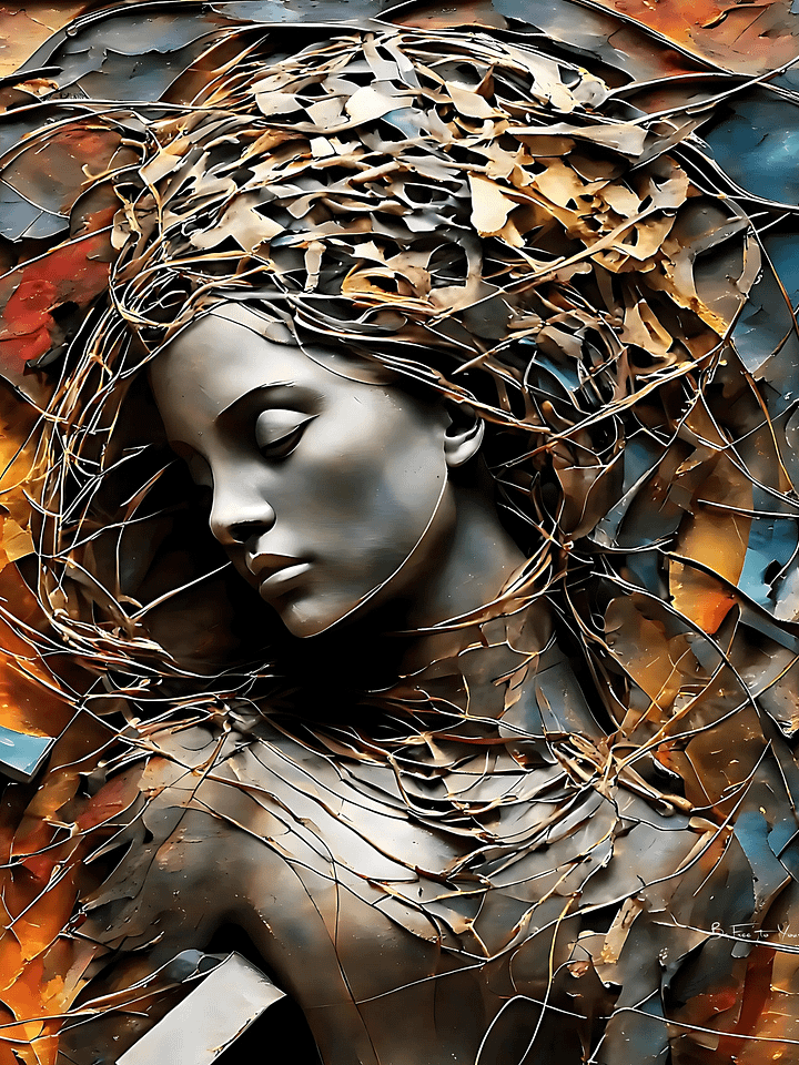 Be Free to Yourself | Silent Resistance | Canvas Painting product image (1)