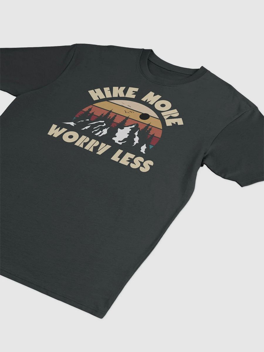 Hike more worry leas retro sunset logo product image (3)