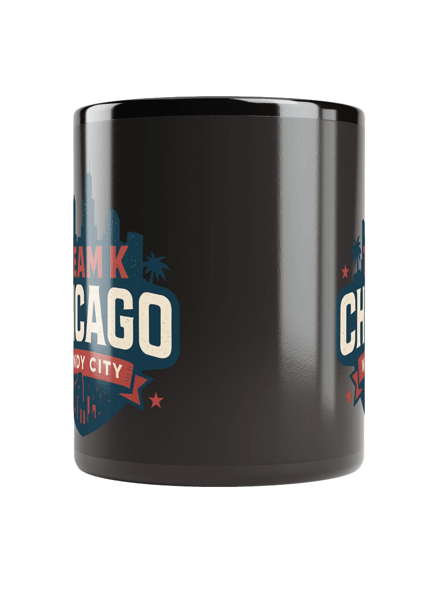 Team K Chicago Black Mug product image (9)