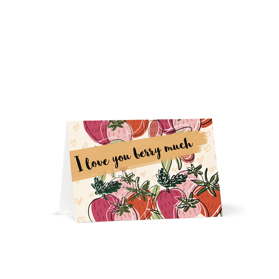 Berry Love Greeting Card product image (1)