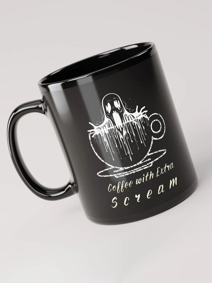 Coffee With Extra Scream Coffee Mug product image (2)