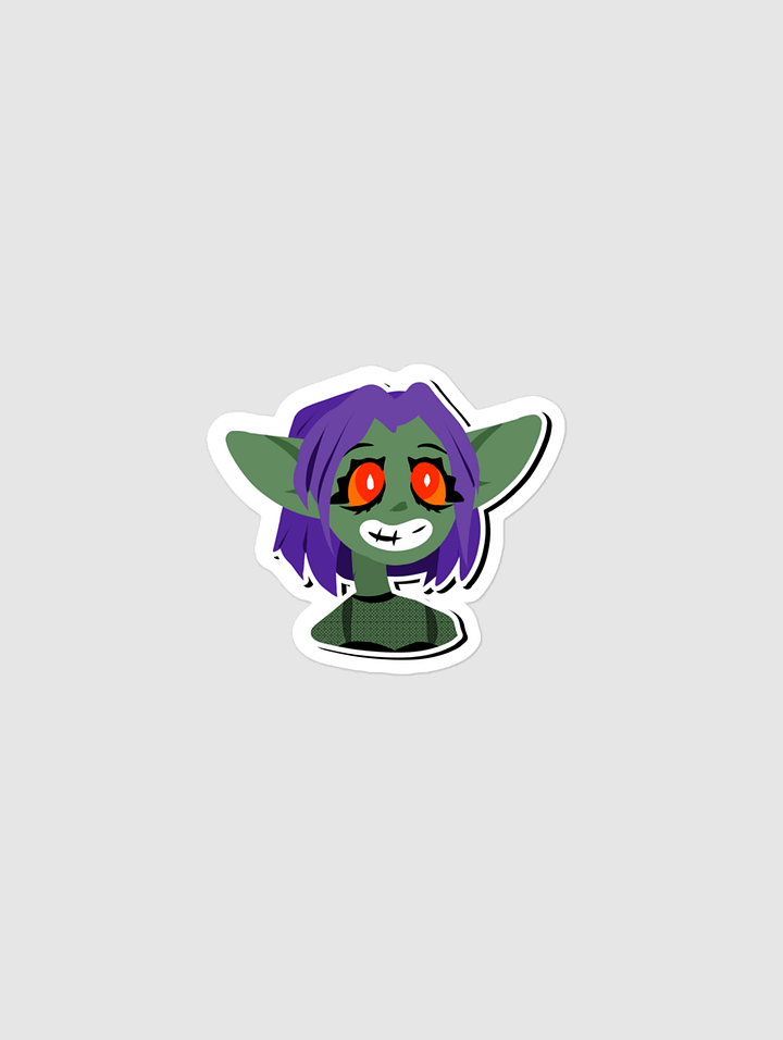 Bright Smile Jinx the Goblin Sticker product image (1)