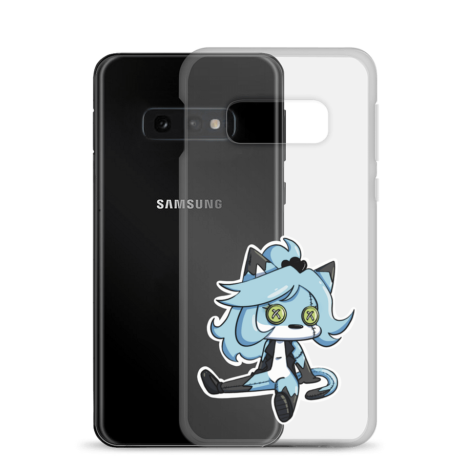 Patchwork Ashy Clear Phone Case product image (2)