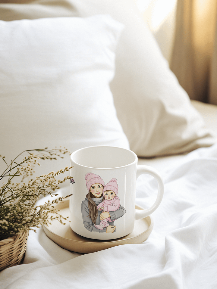 💖Sip in Style, Supermom!💖 (Green eyes, Blonde hair) product image (1)