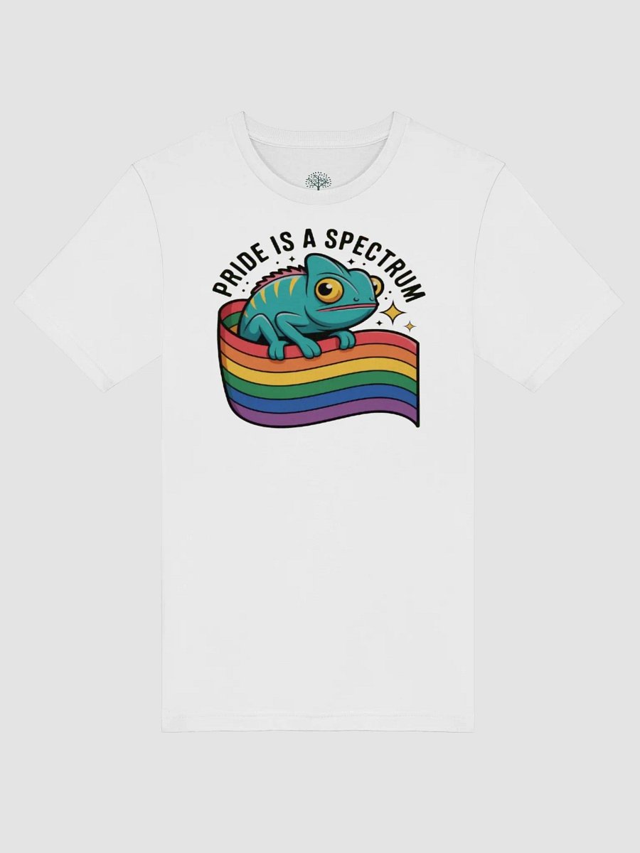 "Pride is a Spectrum" Chameleon T-Shirt - Celebrate Inclusivity with Graphic Grove product image (6)