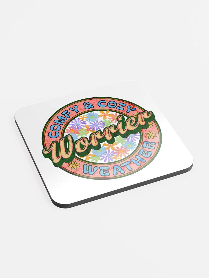 Worrier Comfy And Cozy Weather Glossed Coasters product image (2)