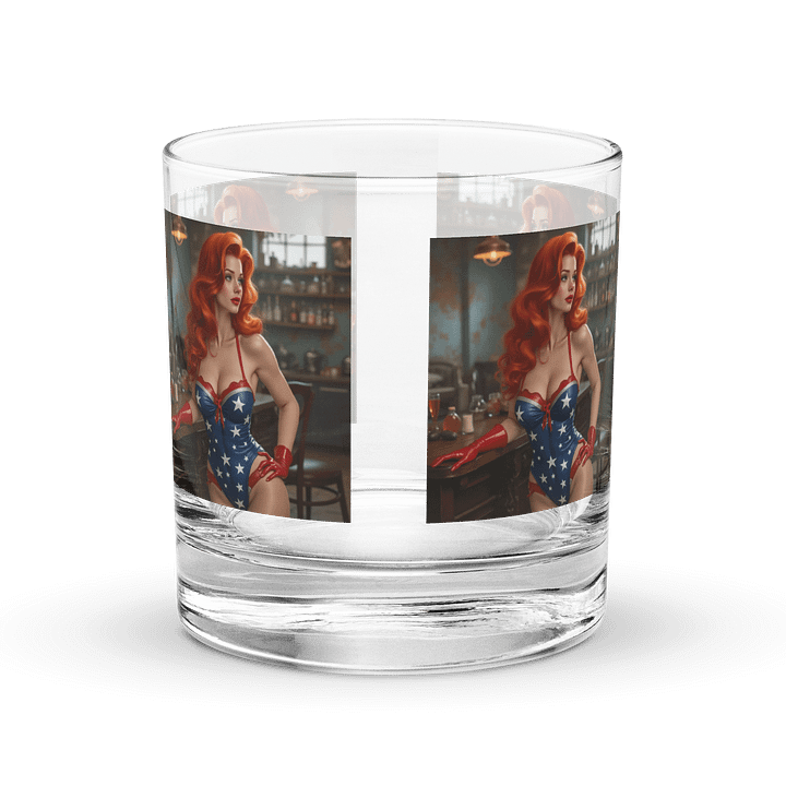 Bless America Rocks Glass product image (1)