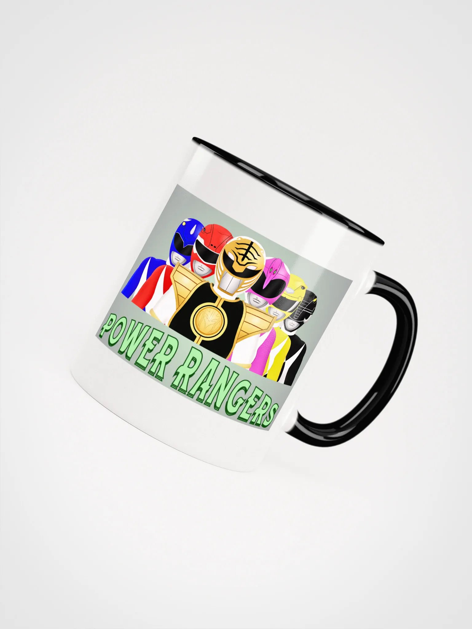 Retro Power Rangers Ceramic Mug product image (4)