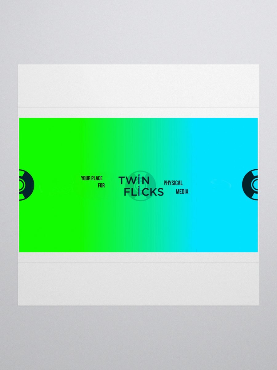 Twin Flicks Banner Kiss Cut Stickers product image (2)