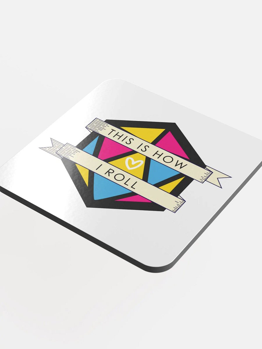 D20 This is How I Role - Pansexual Coaster product image (4)