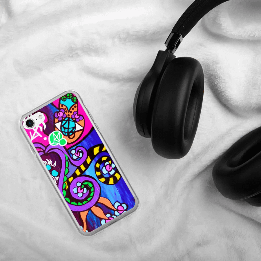 Whimsical Floral Fantasy iPhone Case product image (1)