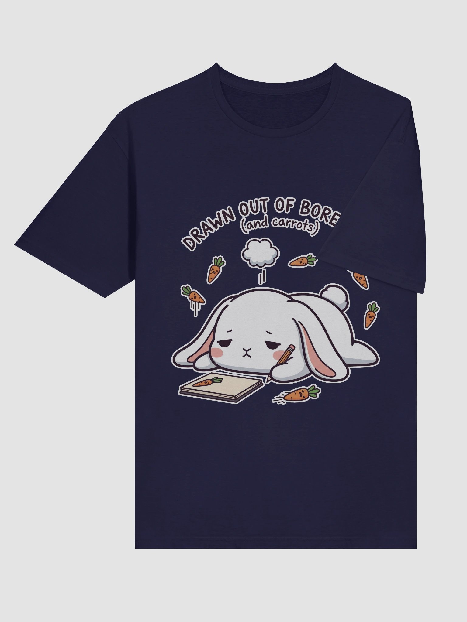 Bored Bunny Artist Unisex T-Shirt product image (53)
