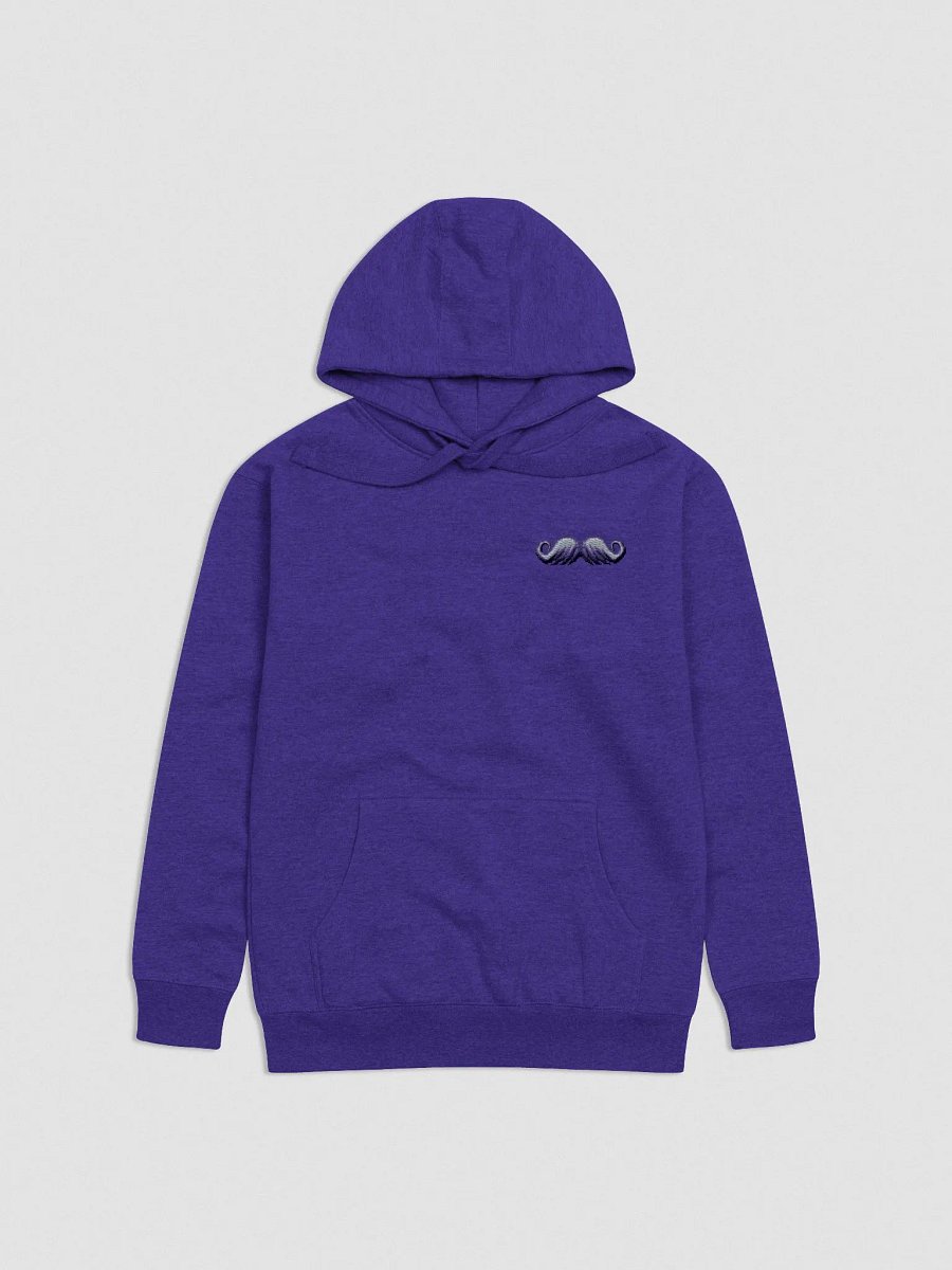 Embroidered Mustache Badge Hoodie product image (33)