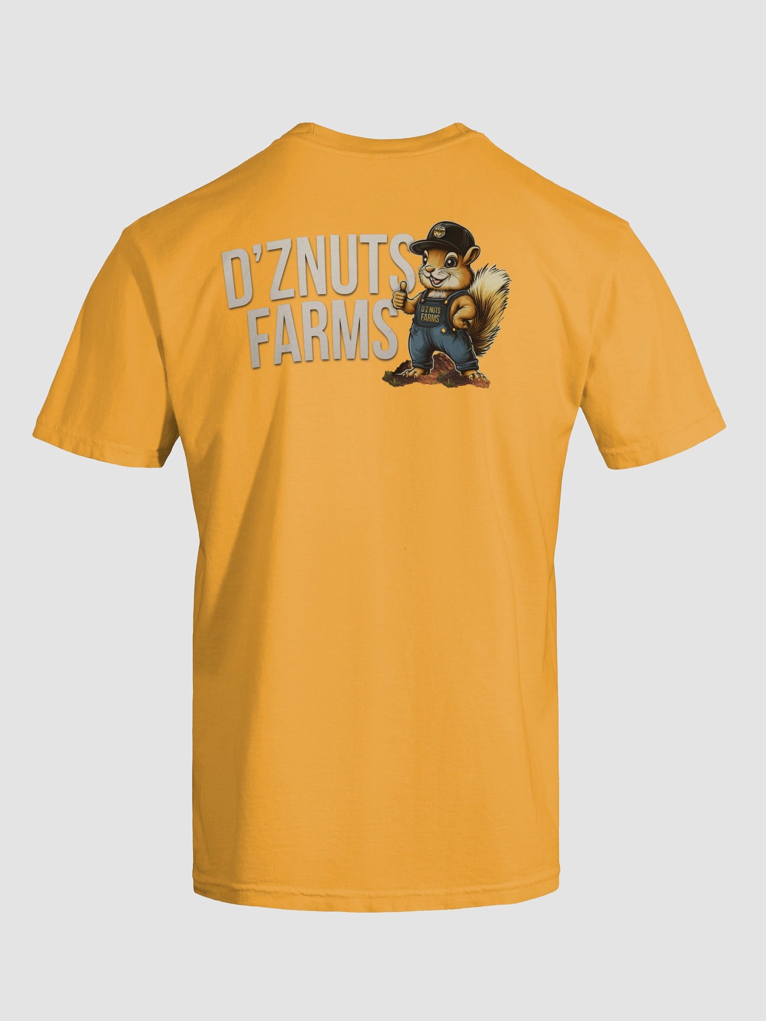 DZ Nutz Farms T-Shirt Yellow product image (9)