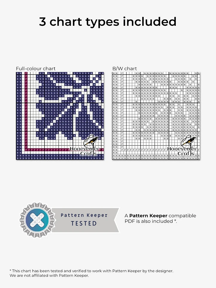 Spinning Leaves: Abstract Cross Stitch Pattern PDF product image (2)