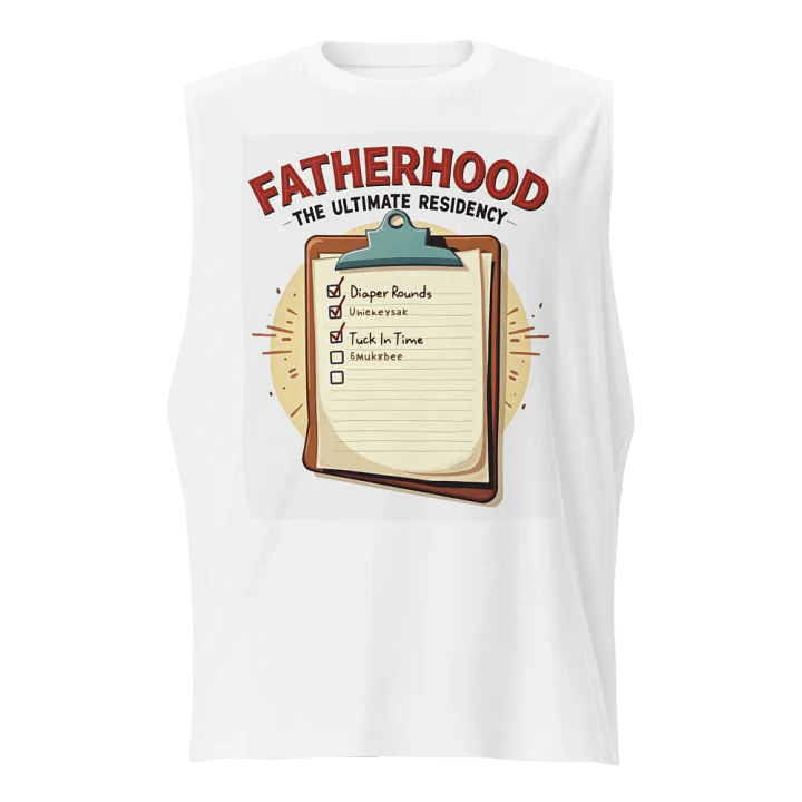 Fatherhood Checklist Muscle Tank product image (1)