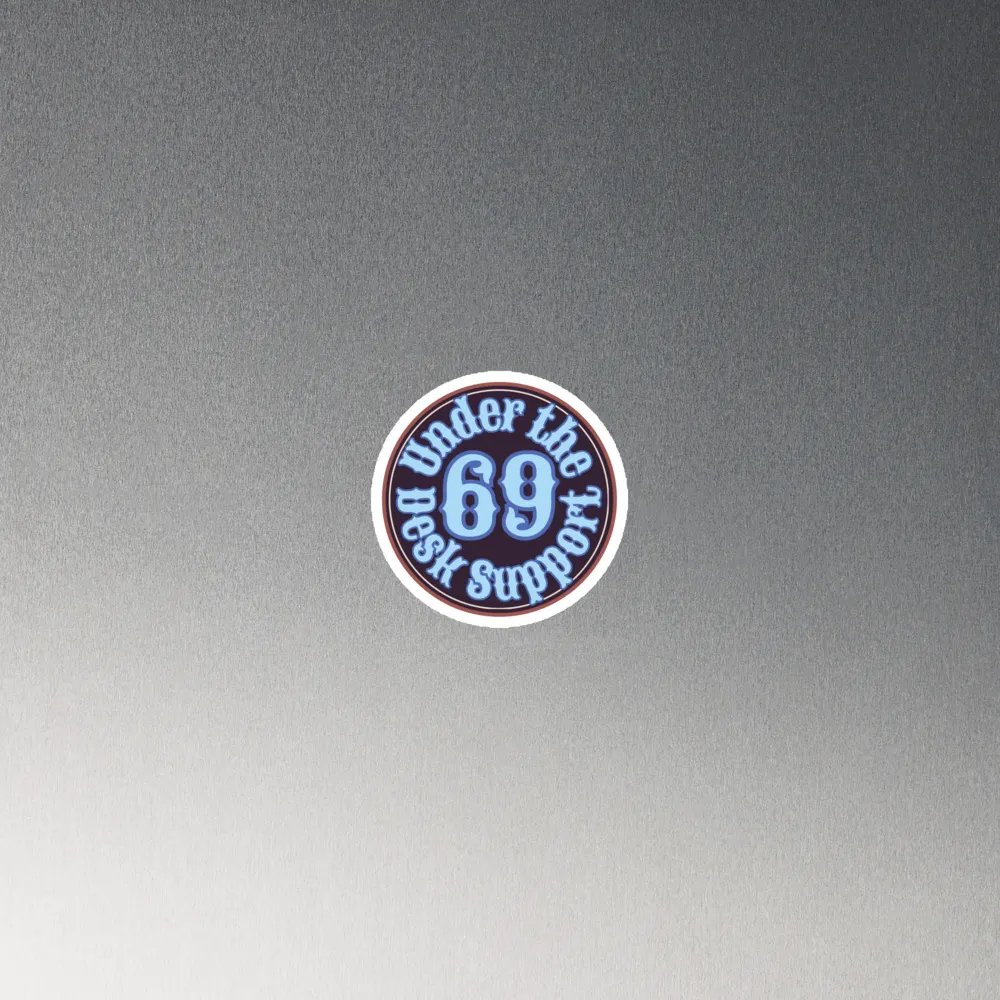 Retro Desk Support Die-Cut Magnet product image (4)